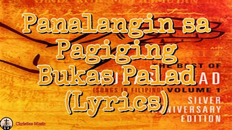 Say the word bukas palad lyrics